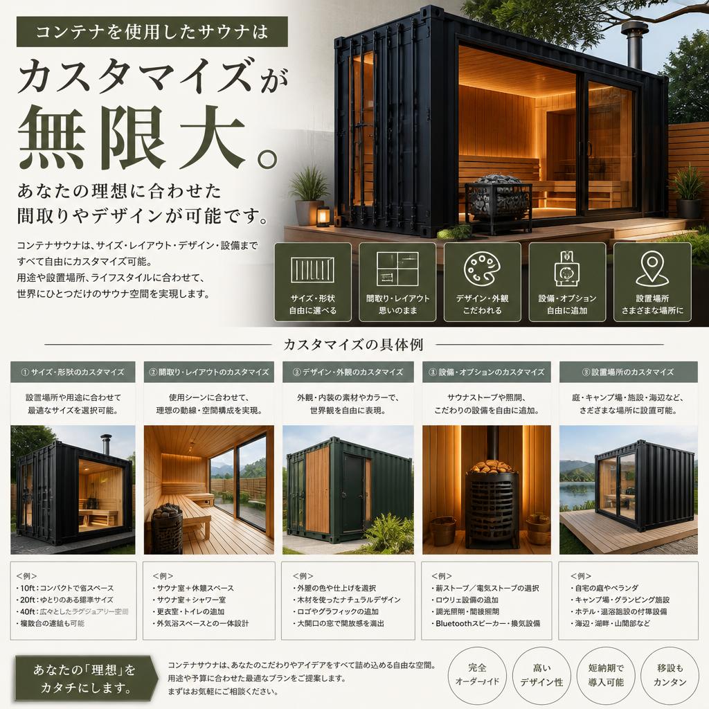 デザインの自由度